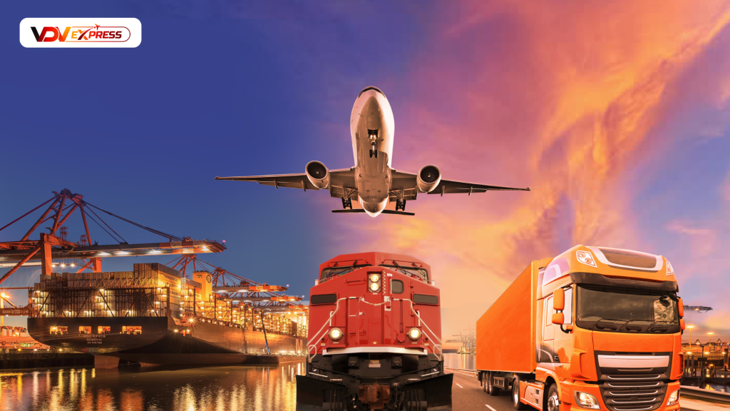 vận chuyển đường hàng không của VDV Express (minh họa)